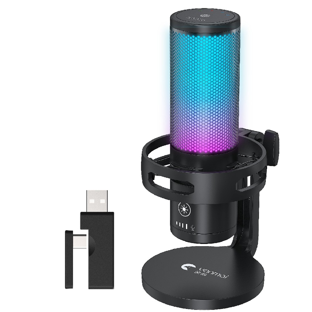 Yanmai GM7W 无线有线双模麦克风